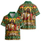 Cameroon Jesus Christmas Kid Hawaiian Shirt African Culture Ugly Knit Pattern