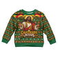 Cameroon Jesus Christmas Kid Ugly Christmas Sweater African Culture Ugly Knit Pattern