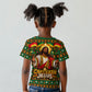 Cameroon Jesus Christmas Kid T shirt African Culture Ugly Knit Pattern