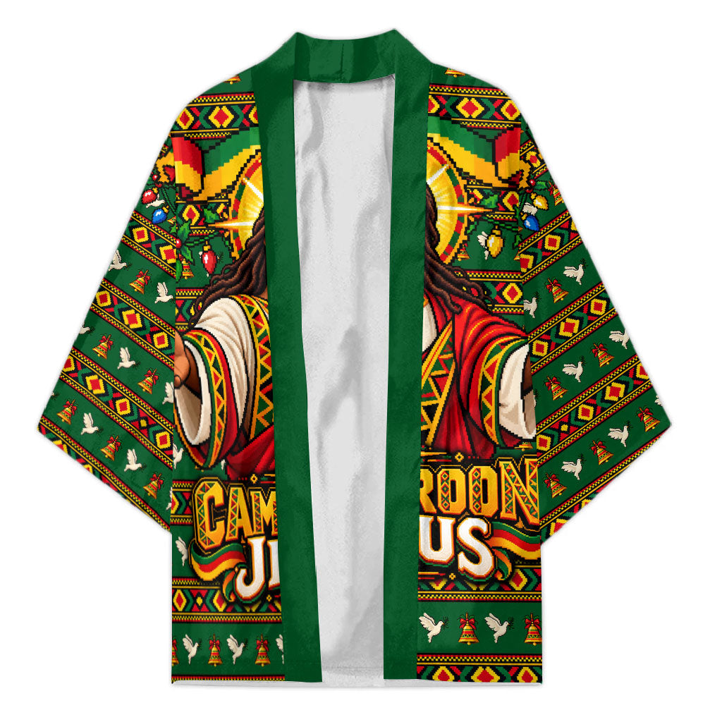 Cameroon Jesus Christmas Kimono African Culture Ugly Knit Pattern