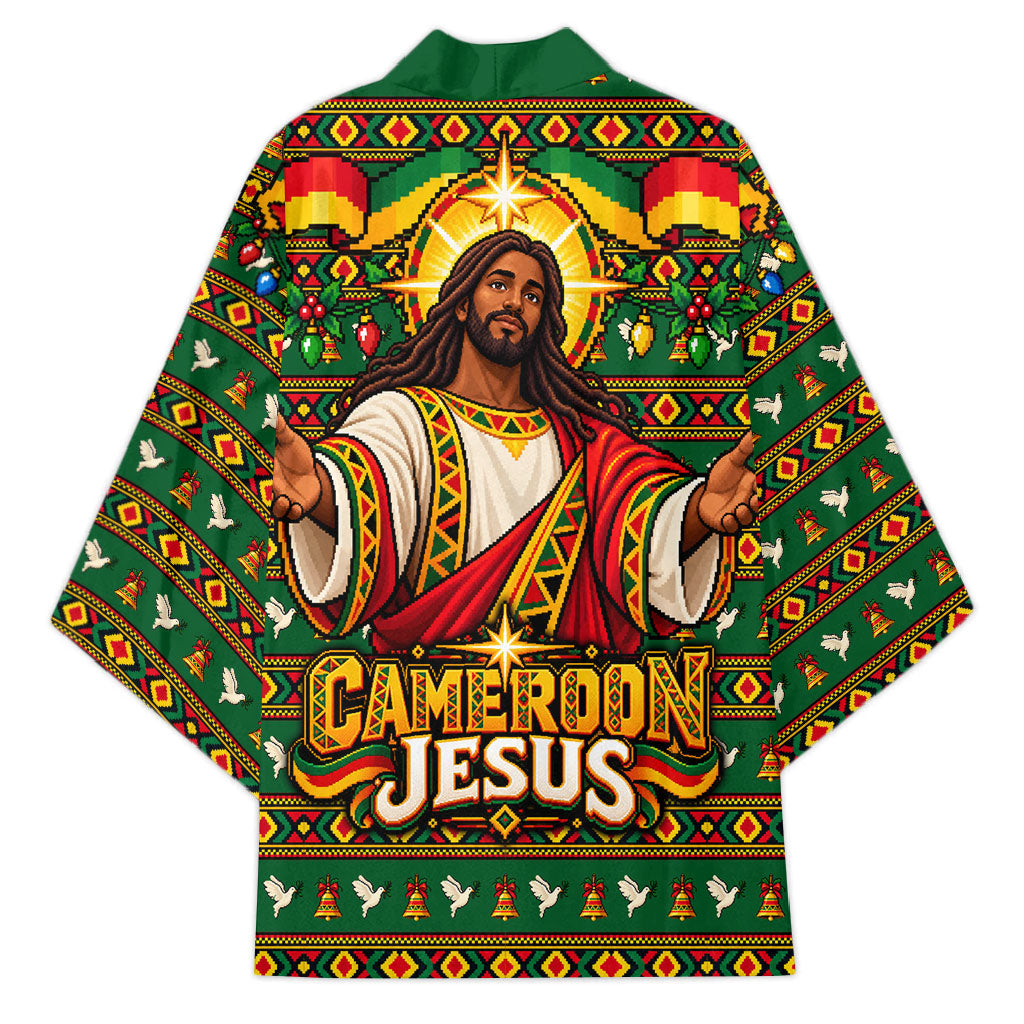 Cameroon Jesus Christmas Kimono African Culture Ugly Knit Pattern