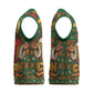 Cameroon Jesus Christmas Knitted V-Neck Vest African Culture Ugly Knit Pattern