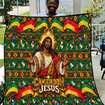 Cameroon Jesus Christmas Quilt African Culture Ugly Knit Pattern