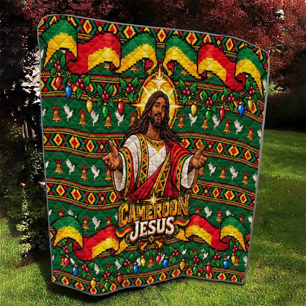Cameroon Jesus Christmas Quilt African Culture Ugly Knit Pattern