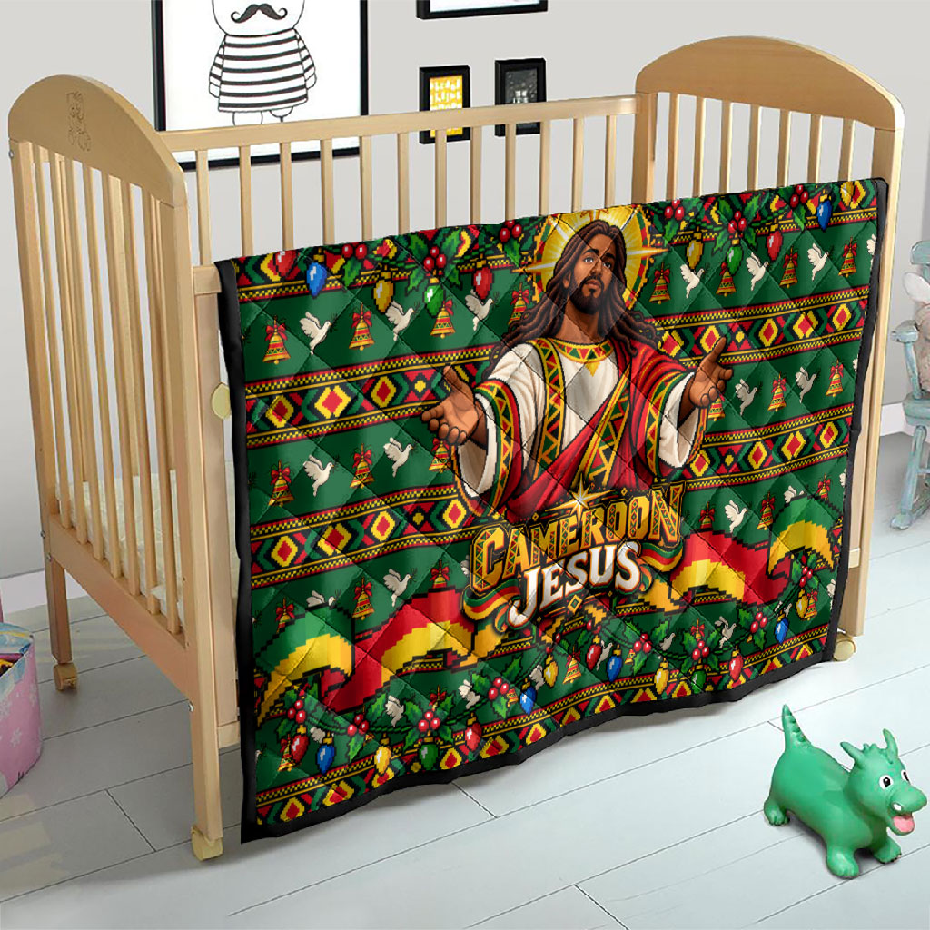 Cameroon Jesus Christmas Quilt African Culture Ugly Knit Pattern
