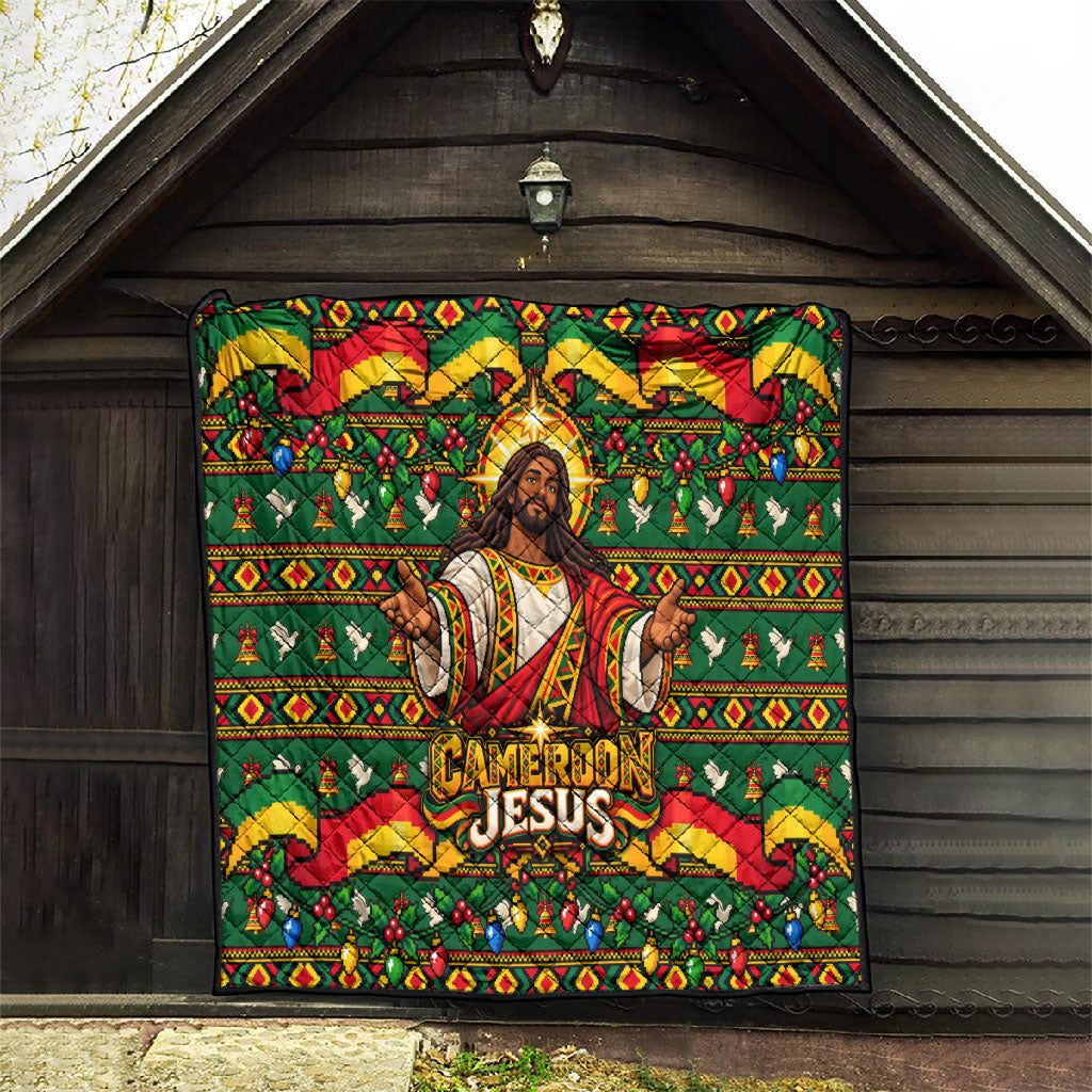 Cameroon Jesus Christmas Quilt African Culture Ugly Knit Pattern