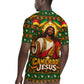 Cameroon Jesus Christmas Rugby Jersey African Culture Ugly Knit Pattern