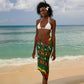 Cameroon Jesus Christmas Sarong African Culture Ugly Knit Pattern