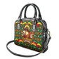 Cameroon Jesus Christmas Shoulder Handbag African Culture Ugly Knit Pattern