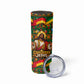 Cameroon Jesus Christmas Skinny Tumbler African Culture Ugly Knit Pattern