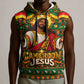 Cameroon Jesus Christmas Sleeveless Hoodie African Culture Ugly Knit Pattern