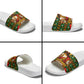 Cameroon Jesus Christmas Slide Sandals African Culture Ugly Knit Pattern