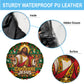 Cameroon Jesus Christmas Spare Tire Cover African Culture Ugly Knit Pattern