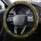 Cameroon Jesus Christmas Steering Wheel Cover African Culture Ugly Knit Pattern