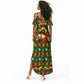 Cameroon Jesus Christmas Summer Maxi Dress African Culture Ugly Knit Pattern