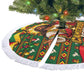 Cameroon Jesus Christmas Tree Skirt African Culture Ugly Knit Pattern