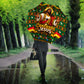 Cameroon Jesus Christmas Umbrella African Culture Ugly Knit Pattern