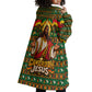 Cameroon Jesus Christmas Wearable Blanket Hoodie African Culture Ugly Knit Pattern