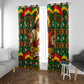 Cameroon Jesus Christmas Window Curtain African Culture Ugly Knit Pattern