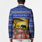 South Africa Christmas Blazer African Culture Protea Flower Safari Sunset