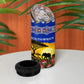 South Africa Christmas 4 in 1 Can Cooler Tumbler African Culture Protea Flower Safari Sunset