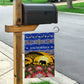 South Africa Christmas Garden Flag African Culture Protea Flower Safari Sunset