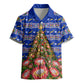 South Africa Christmas Kid Hawaiian Shirt African Culture Protea Flower Safari Sunset