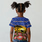 South Africa Christmas Kid T shirt African Culture Protea Flower Safari Sunset