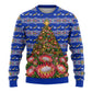 South Africa Christmas Ugly Christmas Sweater African Culture Protea Flower Safari Sunset