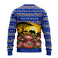 South Africa Christmas Ugly Christmas Sweater African Culture Protea Flower Safari Sunset