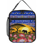 South Africa Christmas Lunch Bag African Culture Protea Flower Safari Sunset