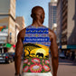 South Africa Christmas Men Tank Top African Culture Protea Flower Safari Sunset