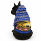 South Africa Christmas Pet Hoodie African Culture Protea Flower Safari Sunset