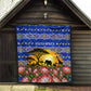 South Africa Christmas Quilt African Culture Protea Flower Safari Sunset