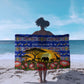 South Africa Christmas Sarong African Culture Protea Flower Safari Sunset