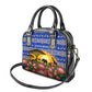 South Africa Christmas Shoulder Handbag African Culture Protea Flower Safari Sunset