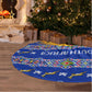 South Africa Christmas Tree Skirt African Culture Protea Flower Safari Sunset