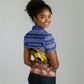 South Africa Christmas Women Polo Shirt African Culture Protea Flower Safari Sunset