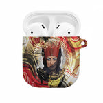 Amunet AirPods Case with Egyptian Queen Portrait Ancient Mythology