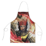 Amunet Apron with Egyptian Queen Portrait Ancient Mythology