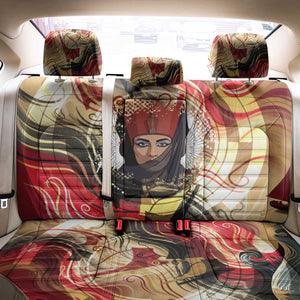 Amunet Back Car Seat Cover with Egyptian Queen Portrait Ancient Mythology