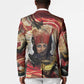 Amunet Blazer with Egyptian Queen Portrait Ancient Mythology