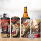 Amunet 4 in 1 Can Cooler Tumbler with Egyptian Queen Portrait Ancient Mythology