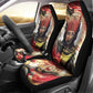 Amunet Car Seat Cover with Egyptian Queen Portrait Ancient Mythology