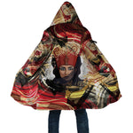 Amunet Cloak with Egyptian Queen Portrait Ancient Mythology