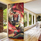 Amunet Door Cover with Egyptian Queen Portrait Ancient Mythology