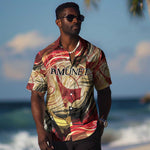 Amunet Hawaiian Shirt with Egyptian Queen Portrait Ancient Mythology