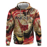 Amunet Hoodie with Egyptian Queen Portrait Ancient Mythology