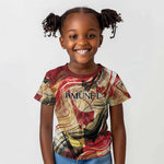Amunet Kid T shirt with Egyptian Queen Portrait Ancient Mythology