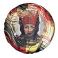 Amunet Spare Tire Cover with Egyptian Queen Portrait Ancient Mythology